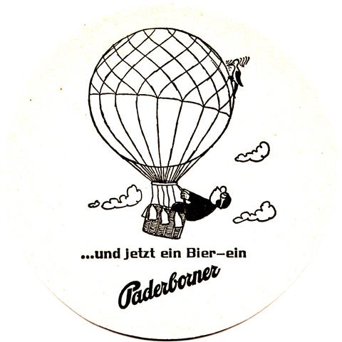 paderborn pb-nw pader und 2b (rund215-ballonspecht-schwarz)
